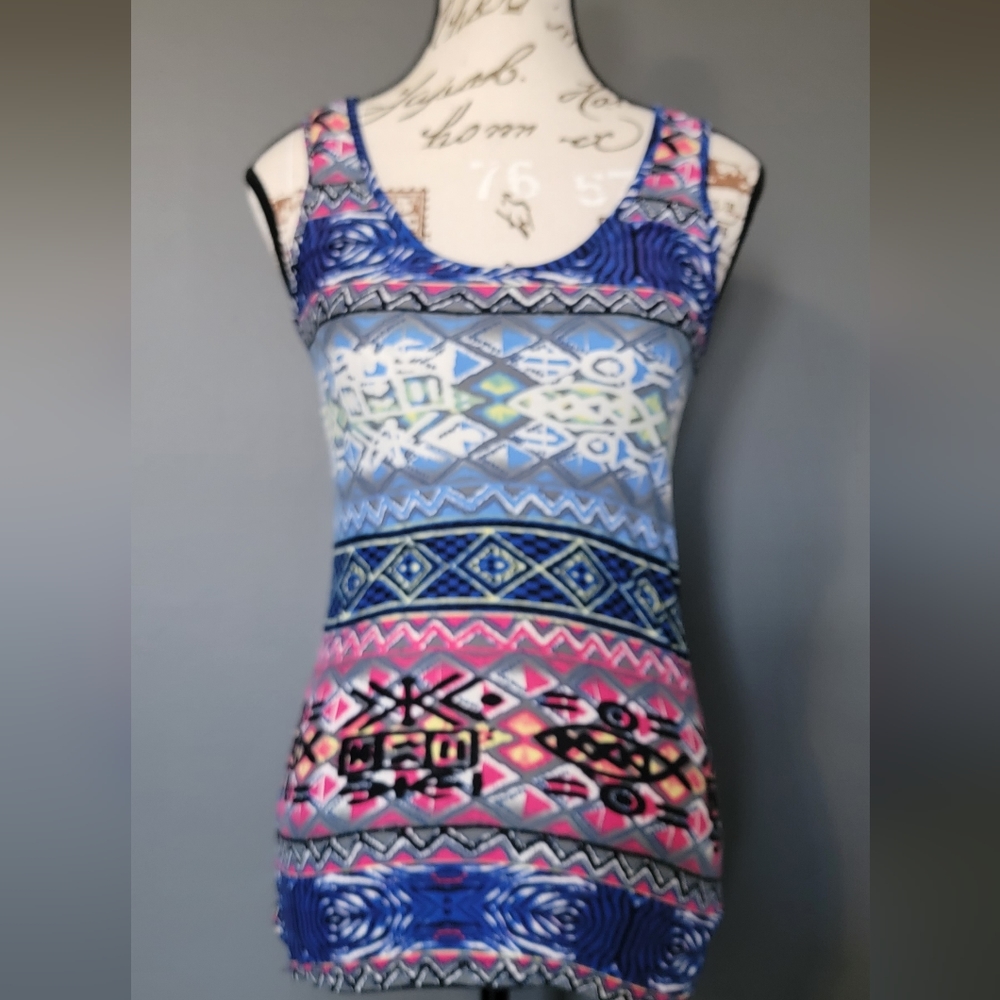 Multi Colored Bodycon Mini dress